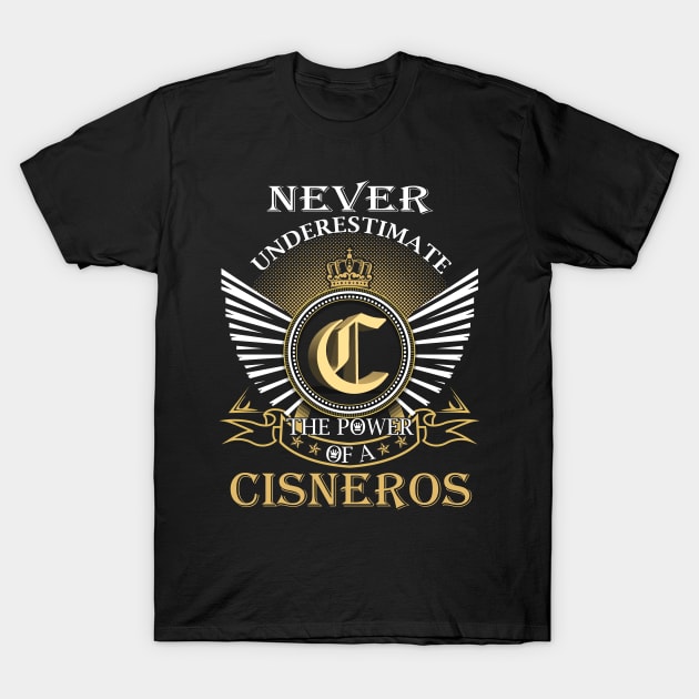 CISNEROS T-Shirt by kyraheidy